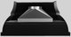 Vent-A-Hood® Designer Series 60" Black Wall Mounted Range Hood-4