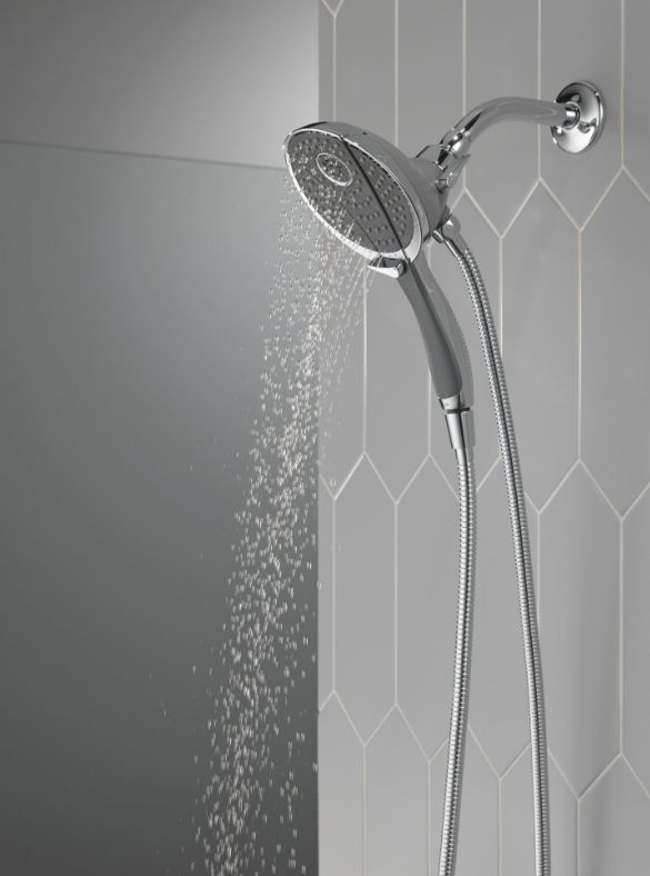 Delta Universal Showering In2ition® Chrome 4-Setting Two-in-One Shower-3