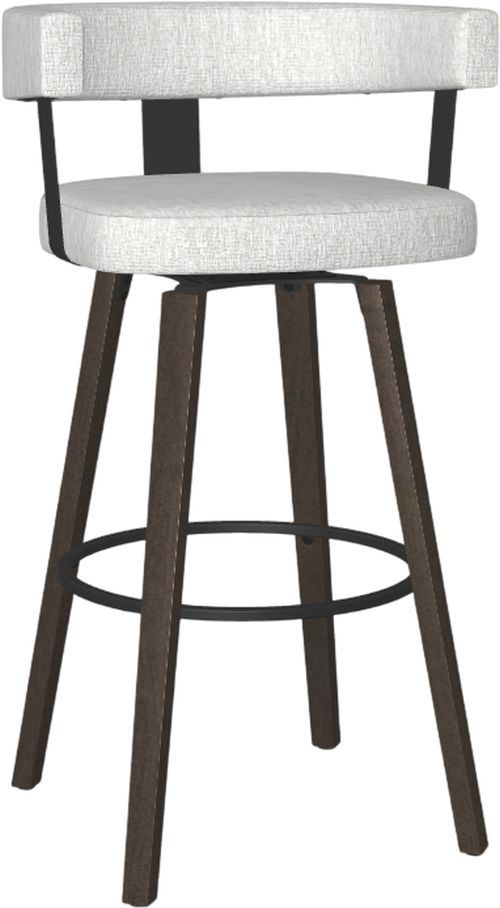 Amisco Customizable Fletcher Swivel Bar Stool-0