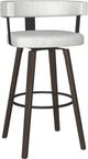 Amisco Customizable Fletcher Swivel Bar Stool-0