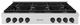 ZLINE Paramount Autograph Edition 48" Satin Stainless Steel Gas Cooktop with Matte Black Accents-0