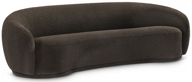 Meridian Furniture Hyde Brown Boucle Fabric Sofa-0