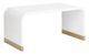 Chelsea House Waterfall White Coffee Table -0