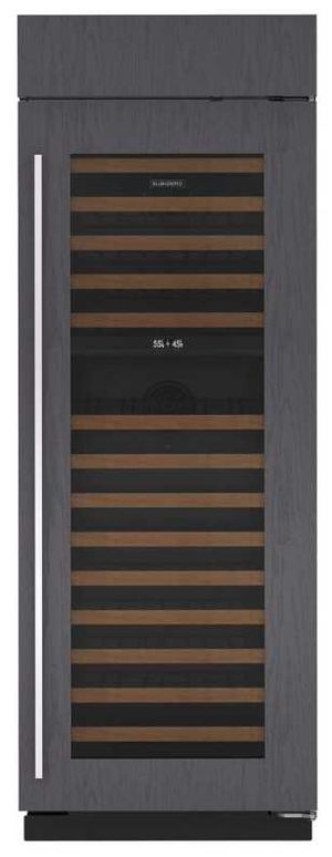 Front view of the Sub-Zero® Classic Series 30" Panel Ready Wine Cooler