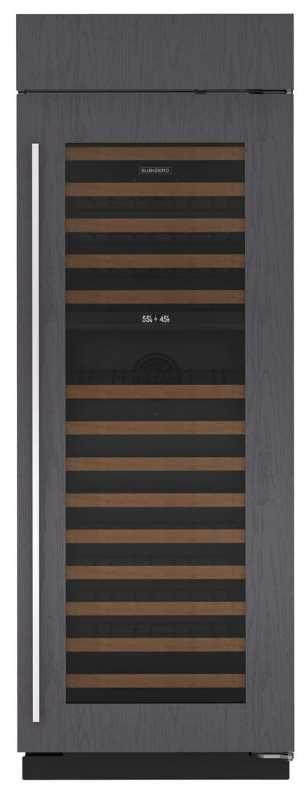Sub-Zero® Classic Series 30" Panel Ready Right Hinge Wine Cooler-0