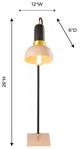 TOV Furniture Blush/Grey Juku Small Table Lamp-5