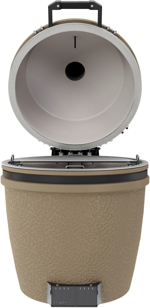 BSTRD® Pro Large Solo 19" Desert Sand Freestanding Charcoal Grill-3