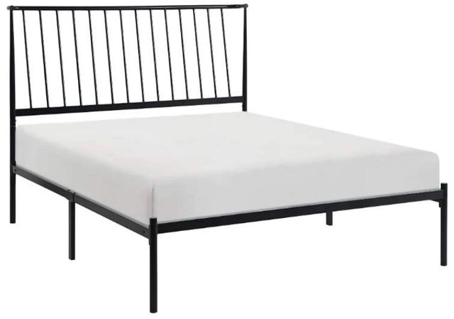 Homelegance® Augusta Black Queen Platform Bed-0
