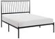 Homelegance® Augusta Black Queen Platform Bed-0