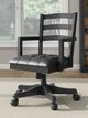 Signature Design by Ashley® Wildenauer Black Swivel Office Chair-1