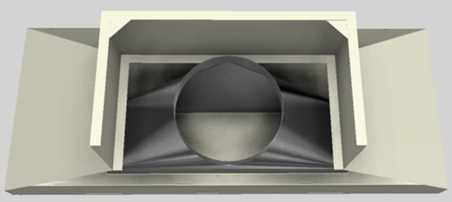Vent-A-Hood® 60" Biscuit Wall Mounted Range Hood-4