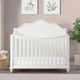 Elements International Alana White Crib with Guardrails-1