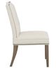 Fairfield® Customizable Entree Dining Empire Short Back Dining Chair with Buttons-2