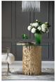 A & B Home White Peony -5