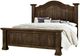 Vaughan-Bassett Rustic Hills Coffee King Poster Bed-0