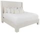 Fairfield® Libby Langdon Brentwood Coconut Upholstered Panel King Bed-0