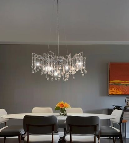 YHD Teardrop 10-Light Chandelier-1