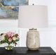 Uttermost® Medan Dove Gray/Taupe Table Lamp-4