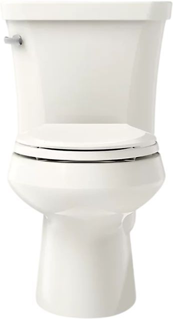 KOHLER® Wellworth® Biscuit 2-Piece Elongated Toilet, 1.28 Gpf with Insuliner® Tank Liner and Tank Cover Lock-1