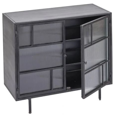 Jaipur Furniture Fergus Black Cabinet-0