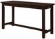 Mazin Furniture Connected 4-Piece Espresso Counter Height Dining Set-4