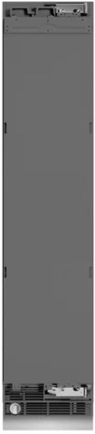 ZLINE 18 in. 8.6 Cu. Ft. Panel Ready Right Hinge Column Freezer with Graphite Gray Interior-0