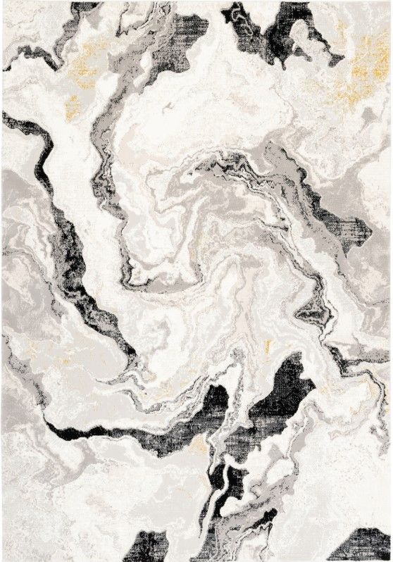 Midas Accents 25223 Glamour 10"x13" Area Rug-1