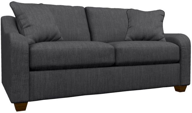 La-Z-Boy® Charlie Navy Apartment-Size Sofa-0