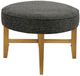 Olliix by Kipling Dark Grey Oval Cocktail Ottoman-3