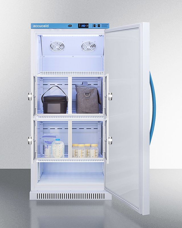 Accucold® by Summit® MOMCUBE™ 8.0 Cu. Ft. White Breast Milk Refrigerator-2