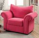 Furniture of America® Irma Pink Kids Chair-1