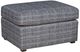 Vanguard® Furniture Vanguard Kitty Hawk Navy Base to Floor Ottoman-0