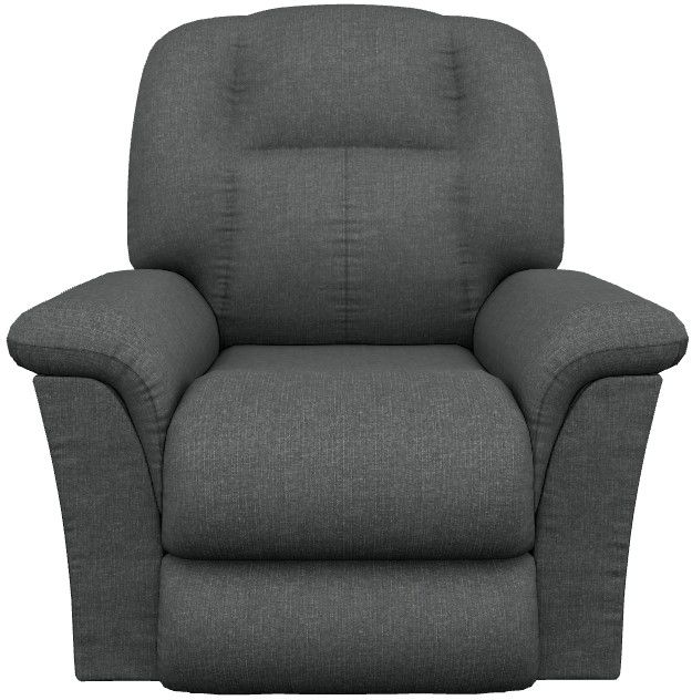 La-Z-Boy® Jasper Slate Power Rocking Recliner with Headrest-1