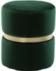 TOV Furniture Yamma Forest Green Velvet Ottoman-0