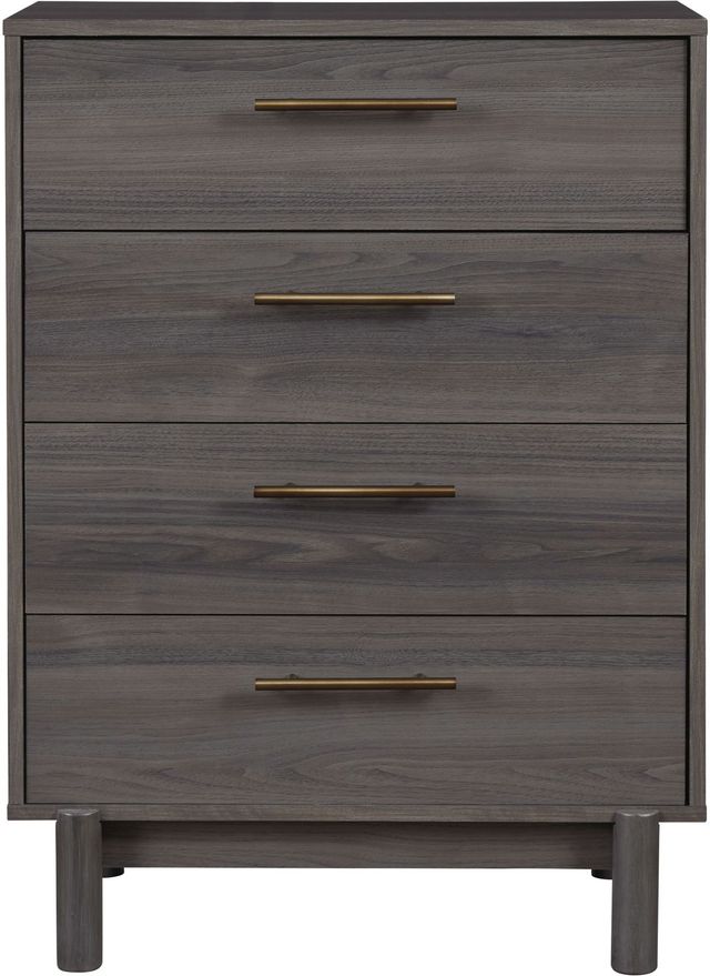 Signature Design by Ashley® Brymont Dark Gray 4-Drawers Chest-1