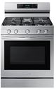 Samsung 30" Fingerprint Resistant Stainless Steel Freestanding Gas Range-0
