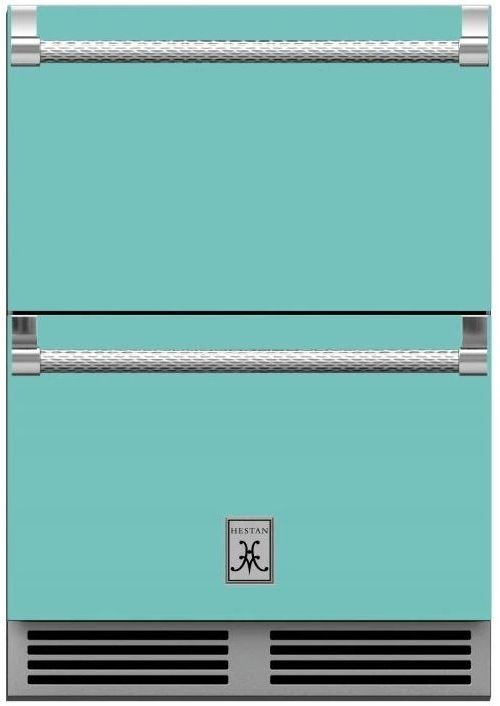 Hestan® GRR Series 24" 5.2 Cu. Ft. Turquoise Outdoor Refrigerator-0