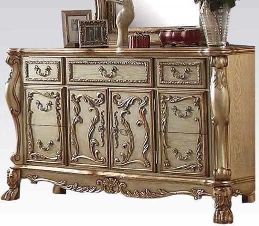 ACME Furniture Dresden Bone/Gold Patina Dresser-1