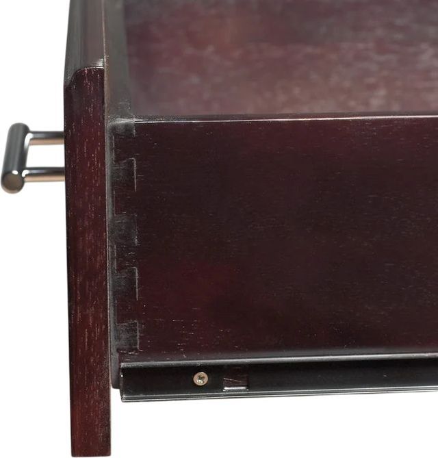 Modus Furniture Nevis Espresso Nightstand with Charging Station-3