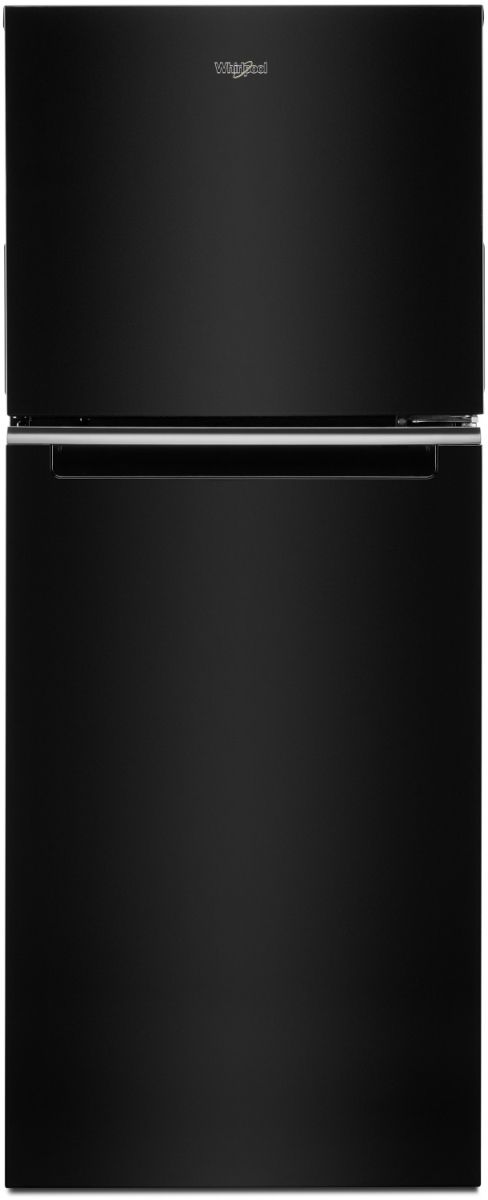 Whirlpool® 11.6 Cu. Ft. Black Counter Depth Top Freezer Refrigerator-0