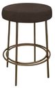 International Furniture Direct Frida Brown/Gold Counter Stool-0