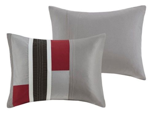 Olliix by Mi Zone Pipeline Red Full/Queen Comforter Set-2