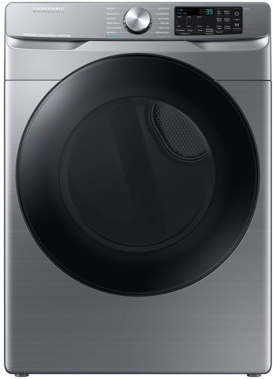 Samsung Platinum Front Load Washer & Gas Dryer Laundry Pair-2