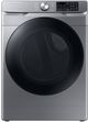 Samsung Platinum Front Load Washer & Gas Dryer Laundry Pair-2