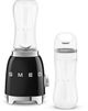 Smeg 50's Style 250 W Black Personal Counter Blender-4