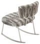 Michael Amini® A La Carte Brushed Silver/Moondust Rocker-3