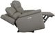 Flexsteel® Sawyer Gray Power Reclining Loveseat with Console, Power Headrests and Lumbar-1