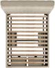 Elements International Waldorf Sand Queen Upholstered Storage Bed-1
