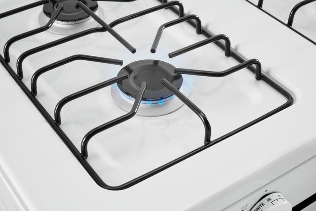 Amana® 30" White Freestanding Gas Range-3