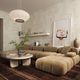 TOV Furniture Calliope 6-Piece Cafe Au Lait Modular U-Shape Sectional-1